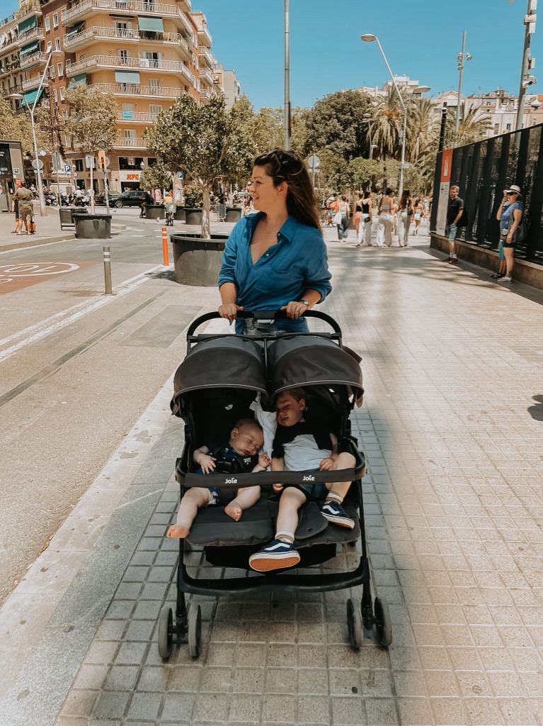 Norland Nanny Bath caring for multiple children